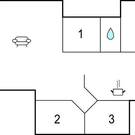 Accogliente Casa A Henne Con Cucina *
